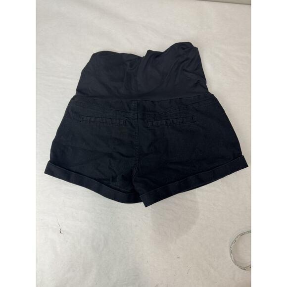 Celebrity Pink Maternity Shorts Black Denim Jean 3" Inseam Size Small - Picture 2 of 5